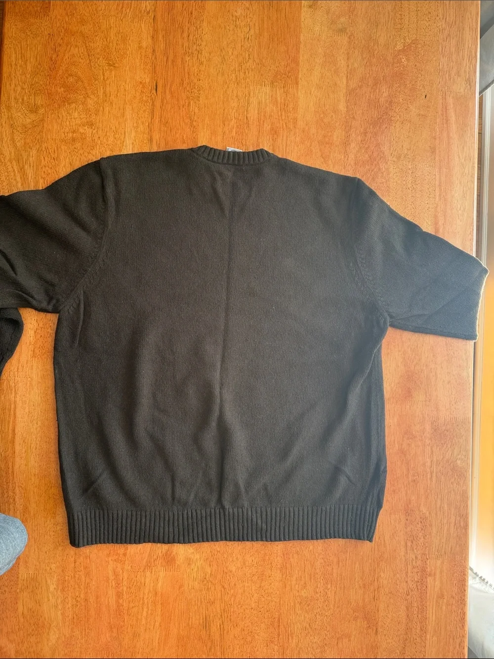 Men's XXL Old Navy Brown Stripe Crewneck Sweater